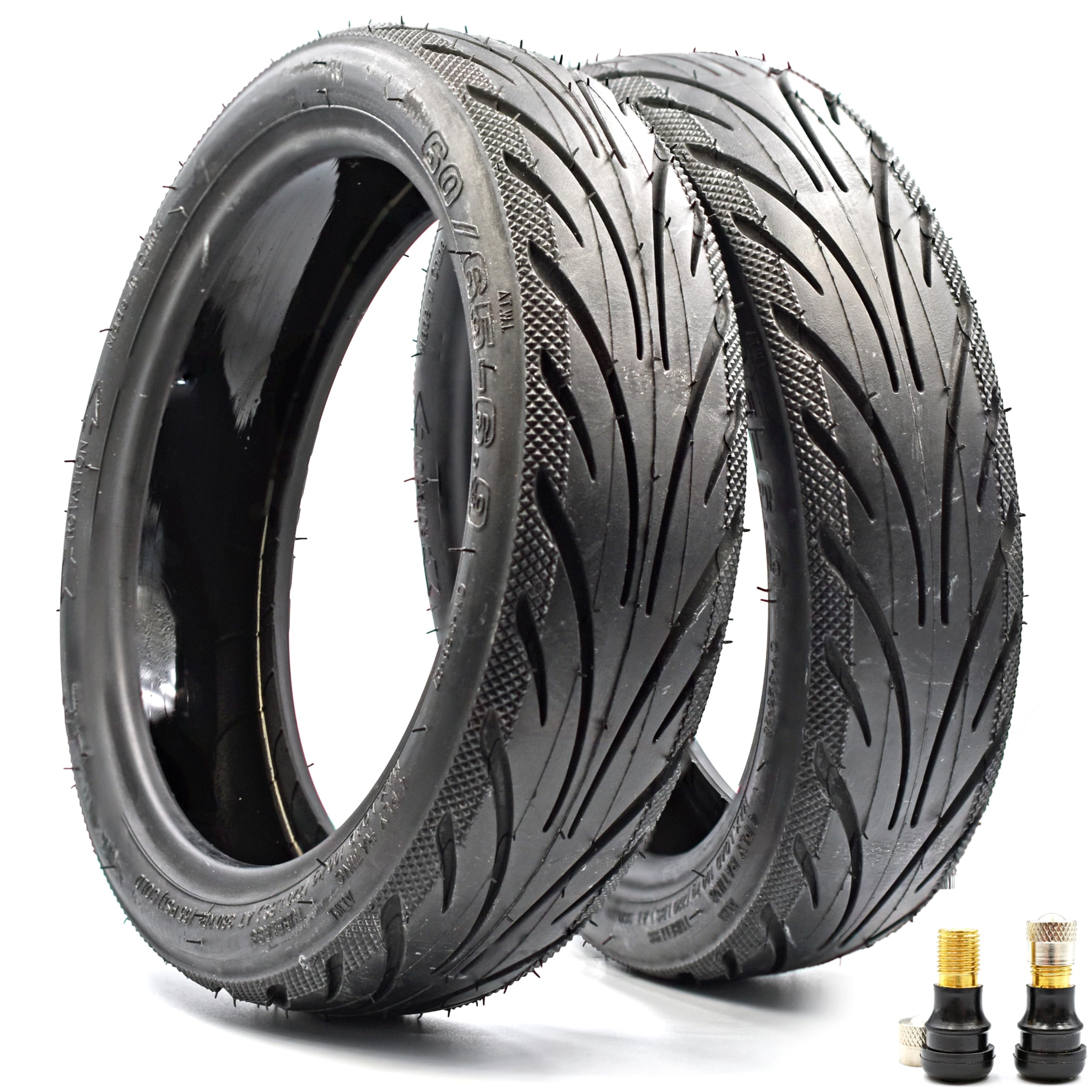 myBESTscooter - 60/65-6.9 Tubeless Tyre Self-Repairing For Segway Ninebot G2 G65 Electric Scooter Rim Rubber Replacement Scooter Wheel Tires With Valve