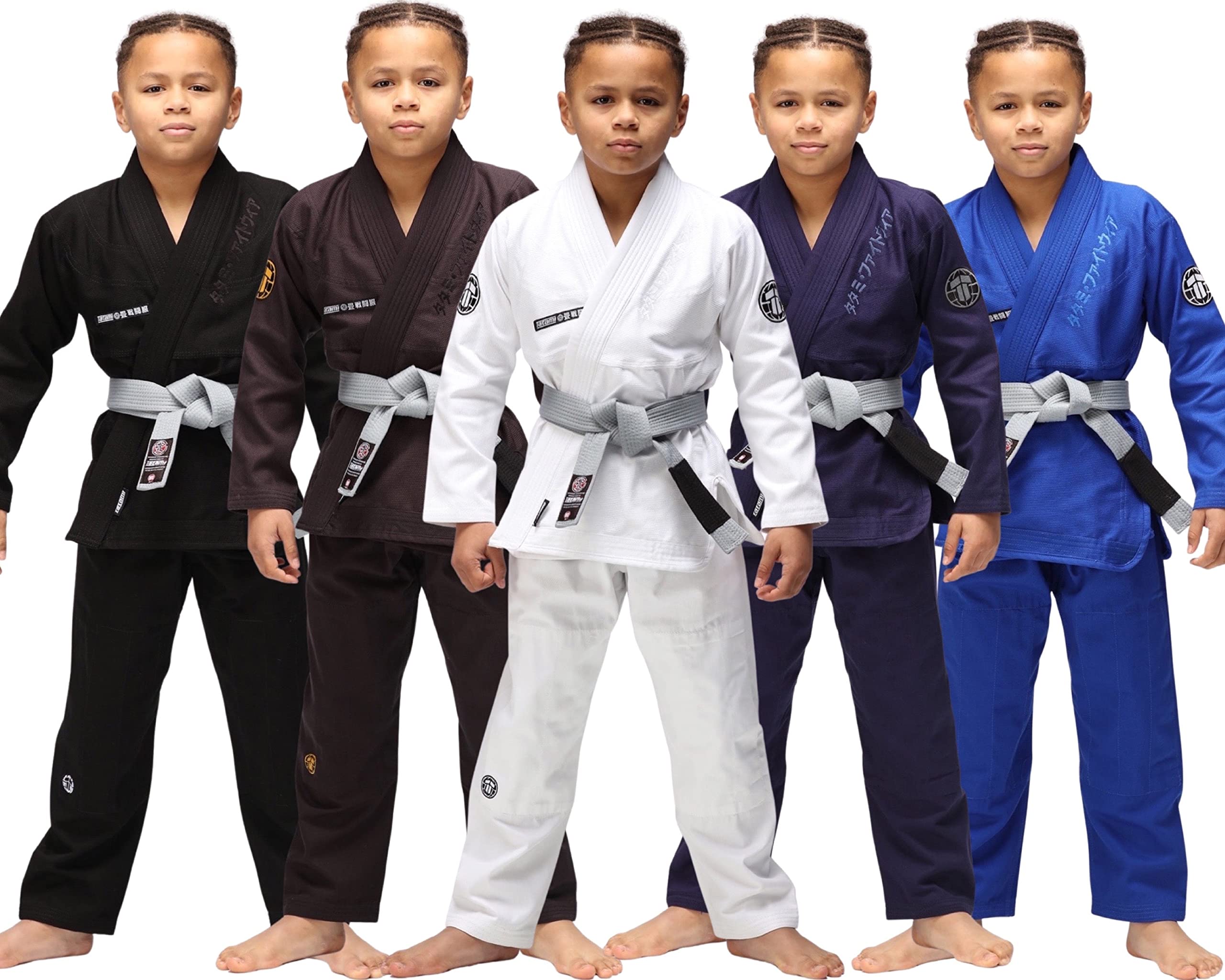 Buy Tatami FightwearOriginal V2 White Jiu Jitsu Gi for Kids, Includes