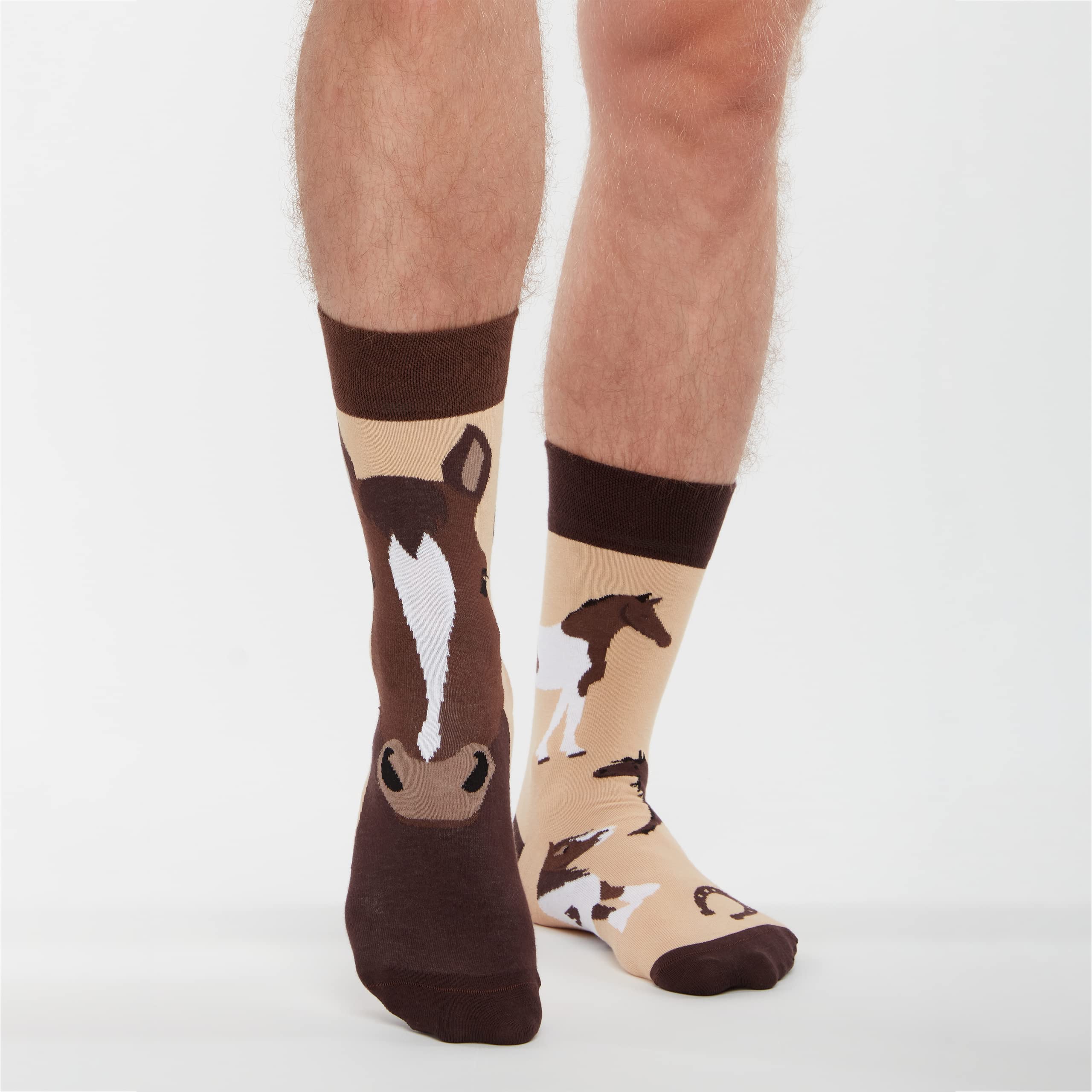 Dedoles Calzini Unisex Donna Uomo & Bambini Calze Cotone con tanti Design divertenti Calcio Bicicletta Piante Cavalli Regalo sinistra destra diversi