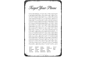 Funny Wall Art - Forgot Your Phone Restroom Decor