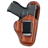 Bianchi Gun Leather #100 Professional IWB, Tan, Right Hand, SZ10A, Beretta Nano, Glock 26, 27, 43, Springfield XDS, Taurus PT-111, PT-140, PT-145 & Walther PPS (19232)
