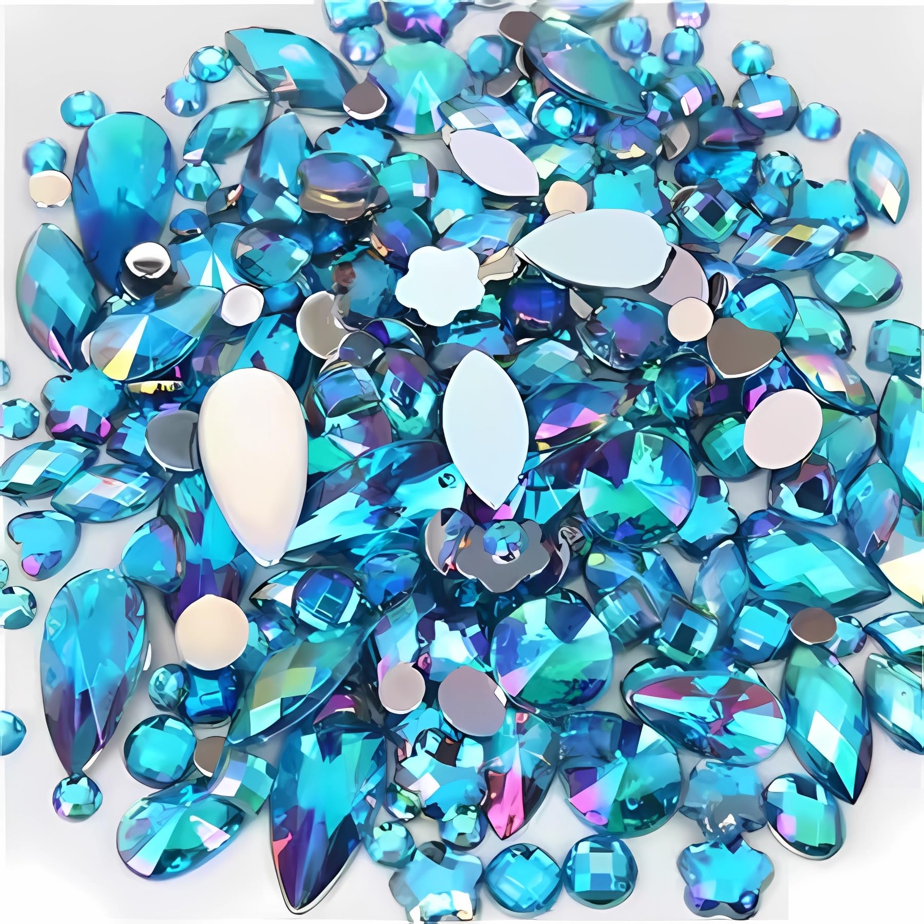 1400 AB Color Rhinestones - Craft Supplies & Party Decorations -8