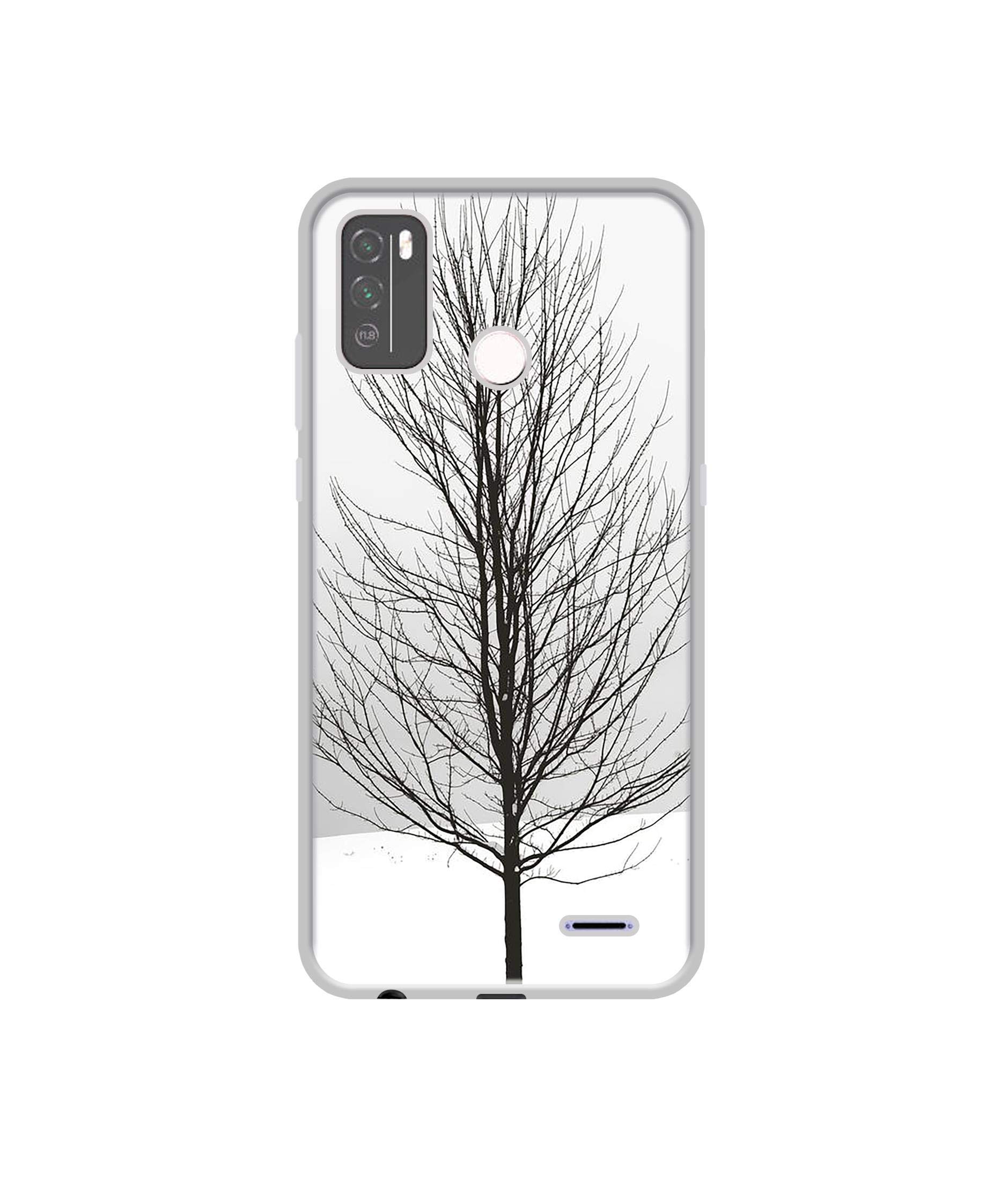 Amazon Brand - Solimo Designer Tree Sketch UV Printed Soft Back Case Mobile Cover for Micromax in 1b