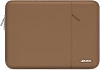 Vista 60 de MOSISO Funda vertical de poliéster con bolsillo para laptop de 13 y 13.3 pulgadas, para computadora MacBook Air, Pro 13. Pro 14, HP, Dell, ASUS