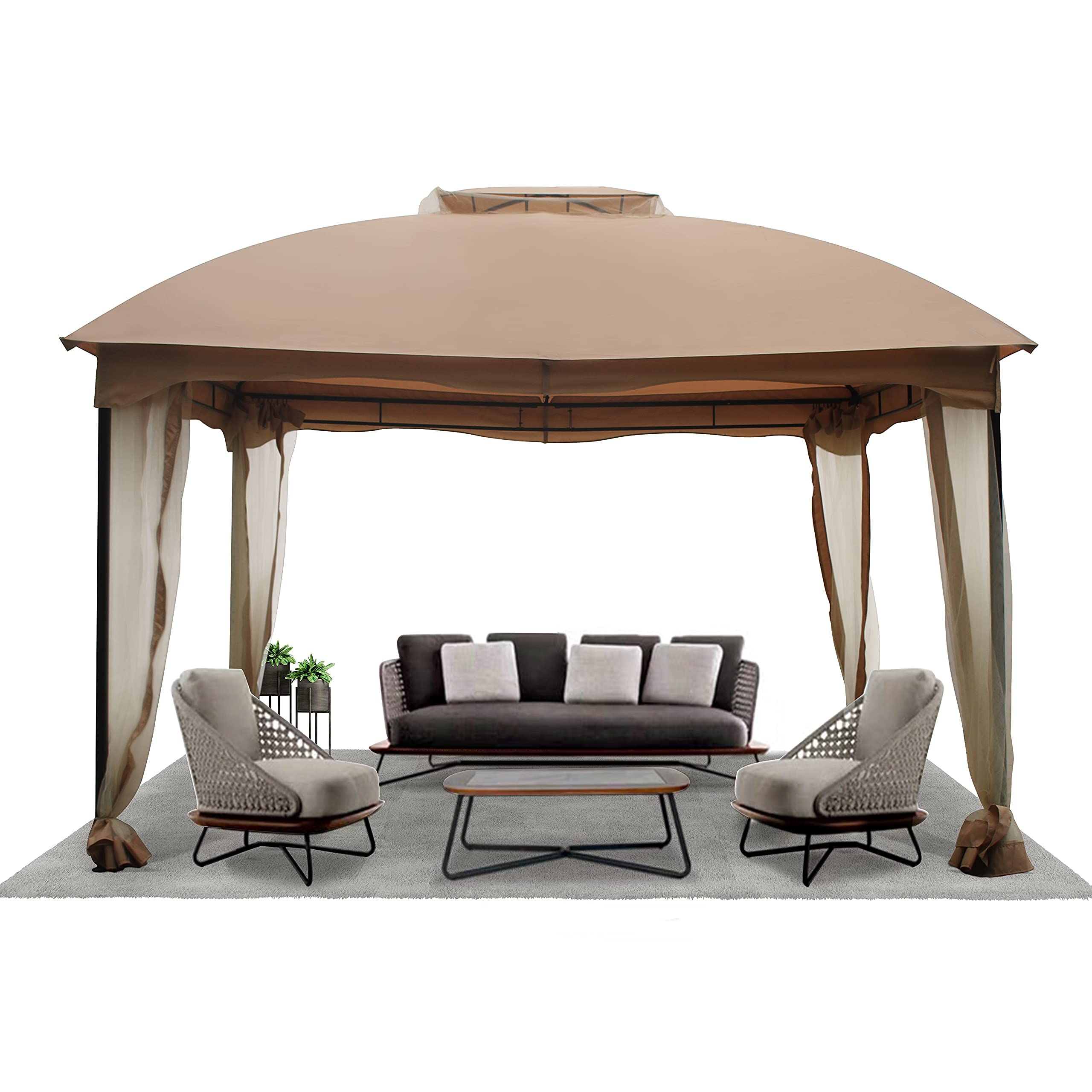 Buy DikaSun Outdoor Gazebo for Patio 10x13 Backyard Gazebos with