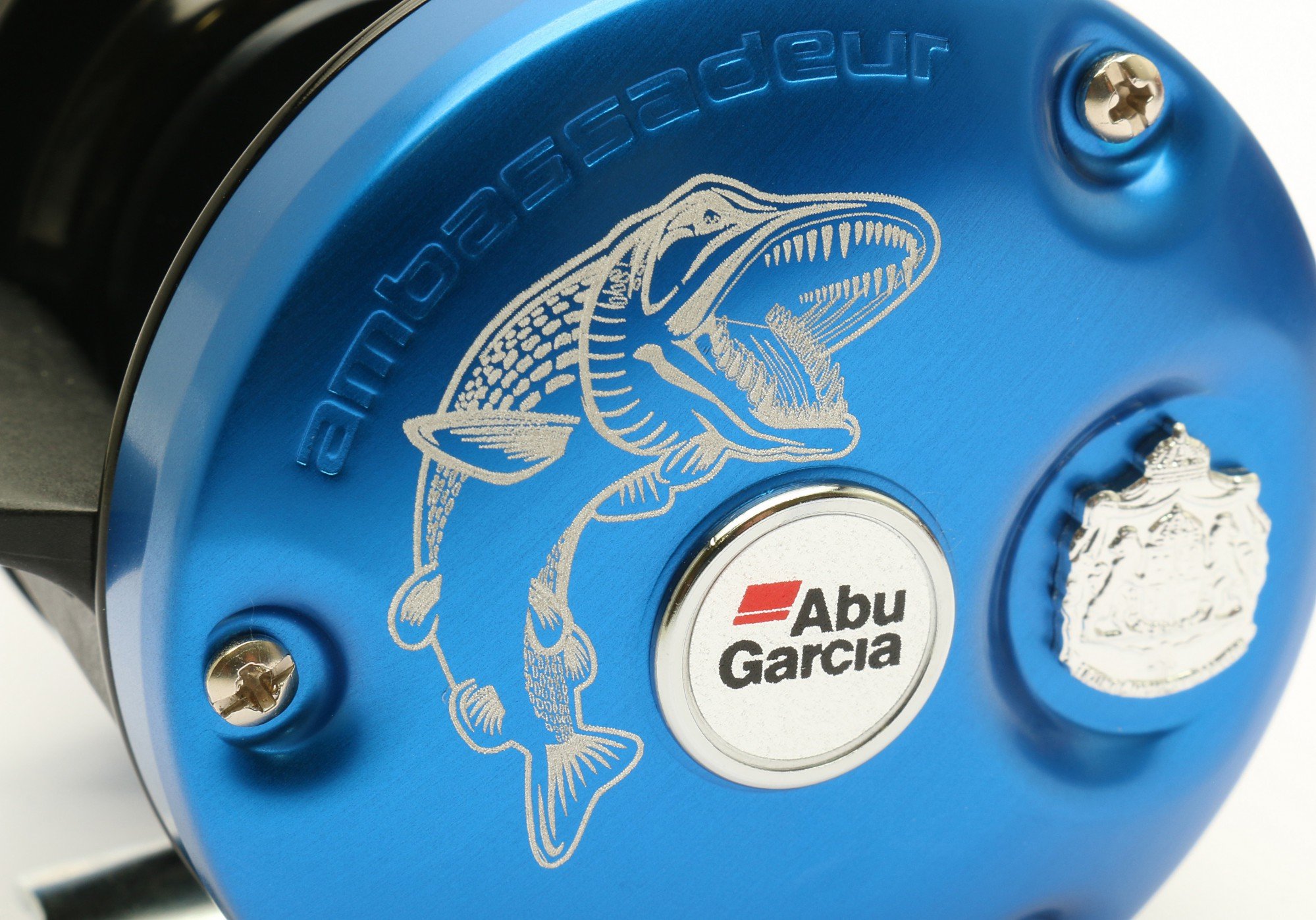 Abu Garcia Ambassadeur 5601 JB Multirollen, Blau/Schwarz, 13