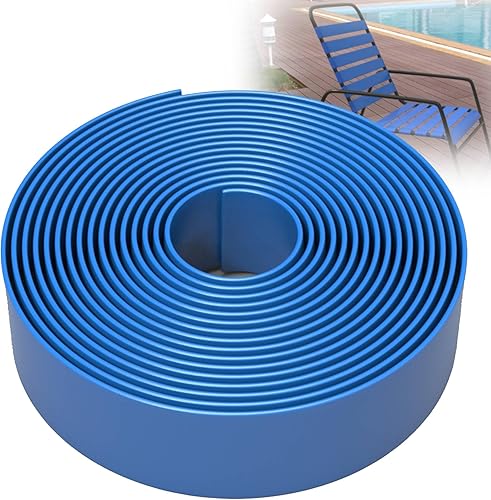 Correa de silla de vinilo de 20 pies de largo y 2 pulgadas de ancho. Acabado mate para reparación y reemplazo. Para patio, exterior, césped, jardín,