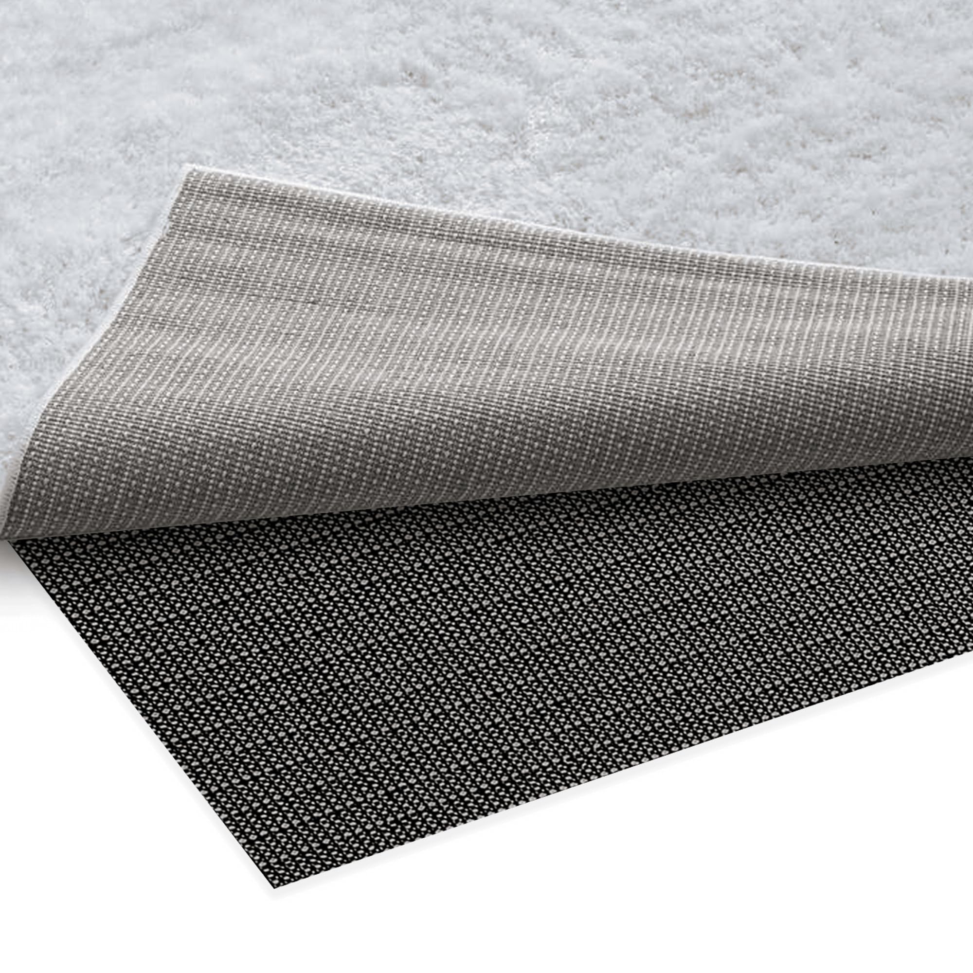 Anti Derapant Tapis 195 x 200 cm Anti Glisse Découpable Tapis Antidérapant Découpable Multifonctionnel pour Tapiss Antidérapant sous pour Tiroirs Étagères Plateau Moquette, Noir