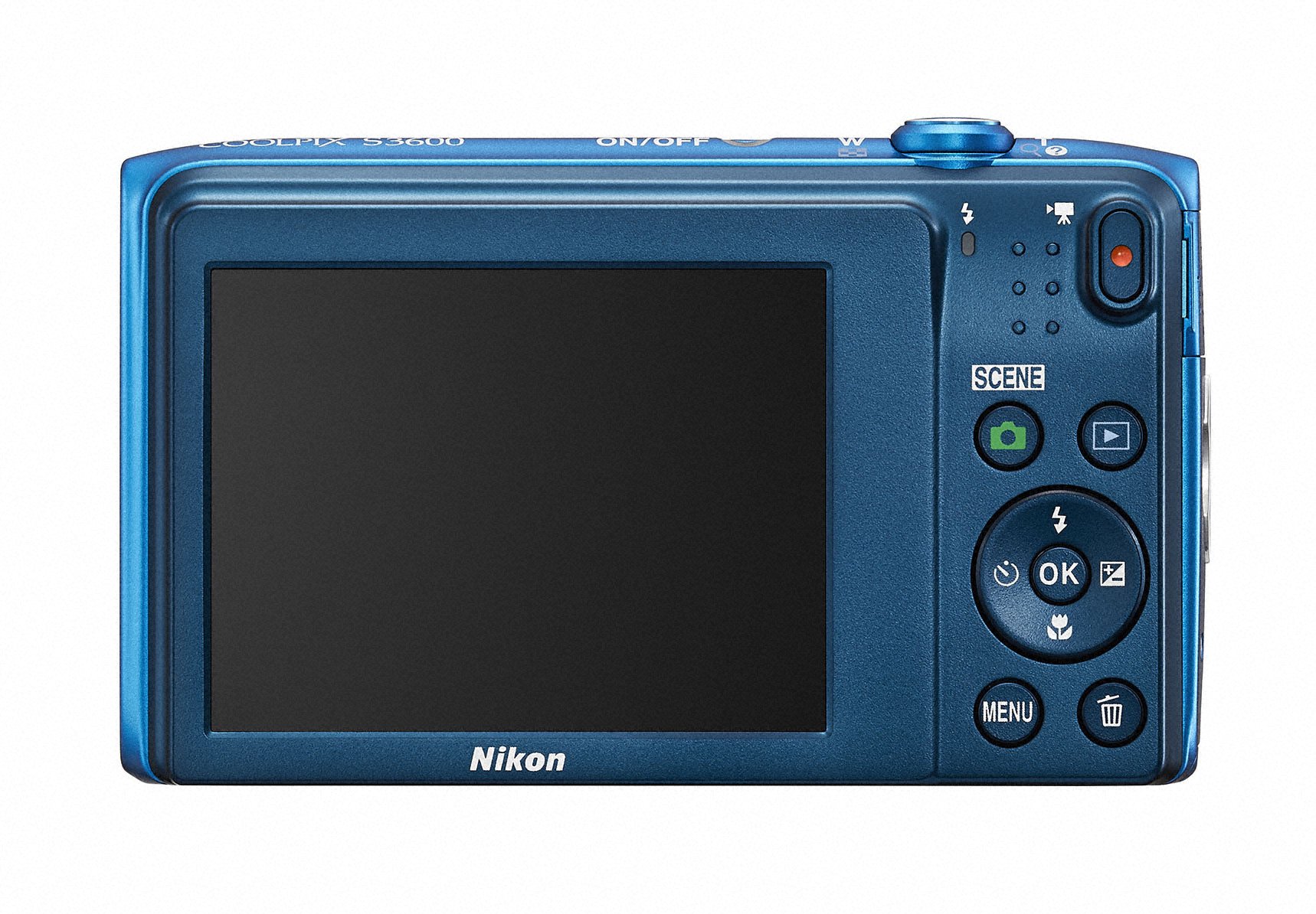 nikon coolpix s3600 青 バッテリーSDカード付き Nikon COOLPIX S3600 
