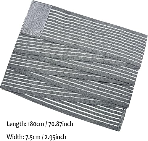 Miniatura 5 de Vendaje elástico con velcro, envoltura corporal de compresión, vendaje elástico extra largo