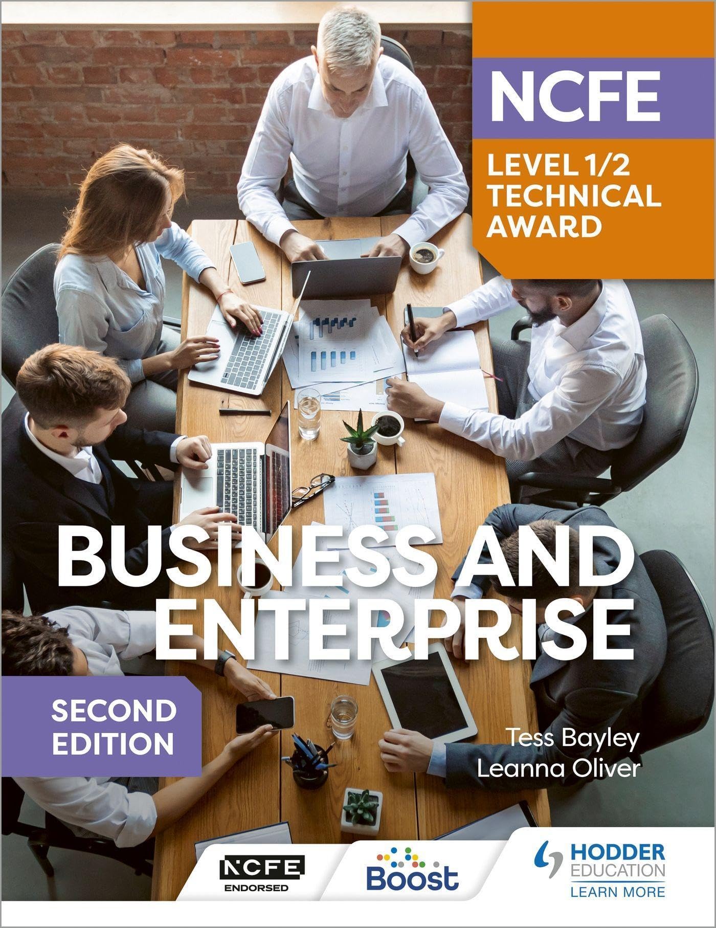 NCFE Level 1/2 Technical Award in Business and Enterprise Sec... - 9781398368811