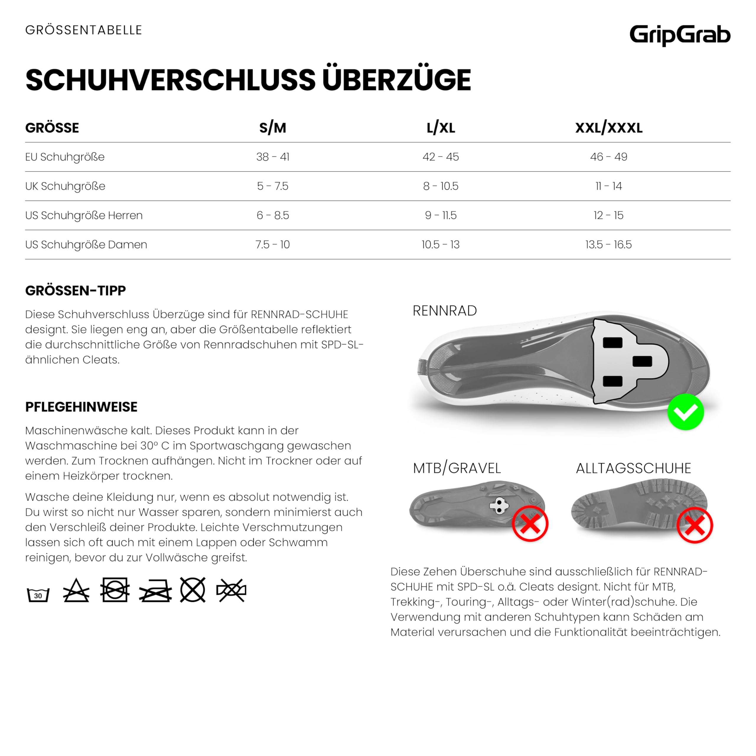 GripGrab FastStream Aero Schuhverschluss-Überzüge für Rennradschuhe | Aerodynamische Abdeckung für Drehverschlüsse und Schnürsenkel, spart bis zu 8 Watt, ultraleicht für Zeitfahren im Sommer