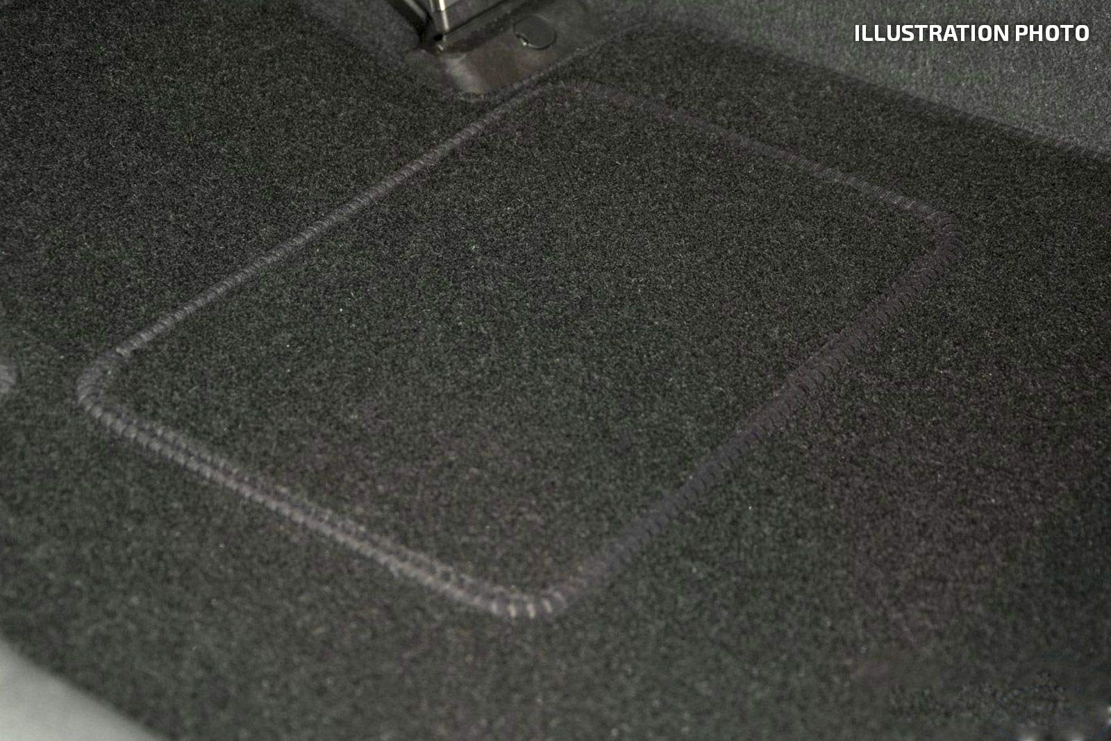 Tapis De Sol Velours Noir Sur Mesure Pour Renault Espace 2002-2014 - Antidérapant, Renfort Talon, Imperméable - 6