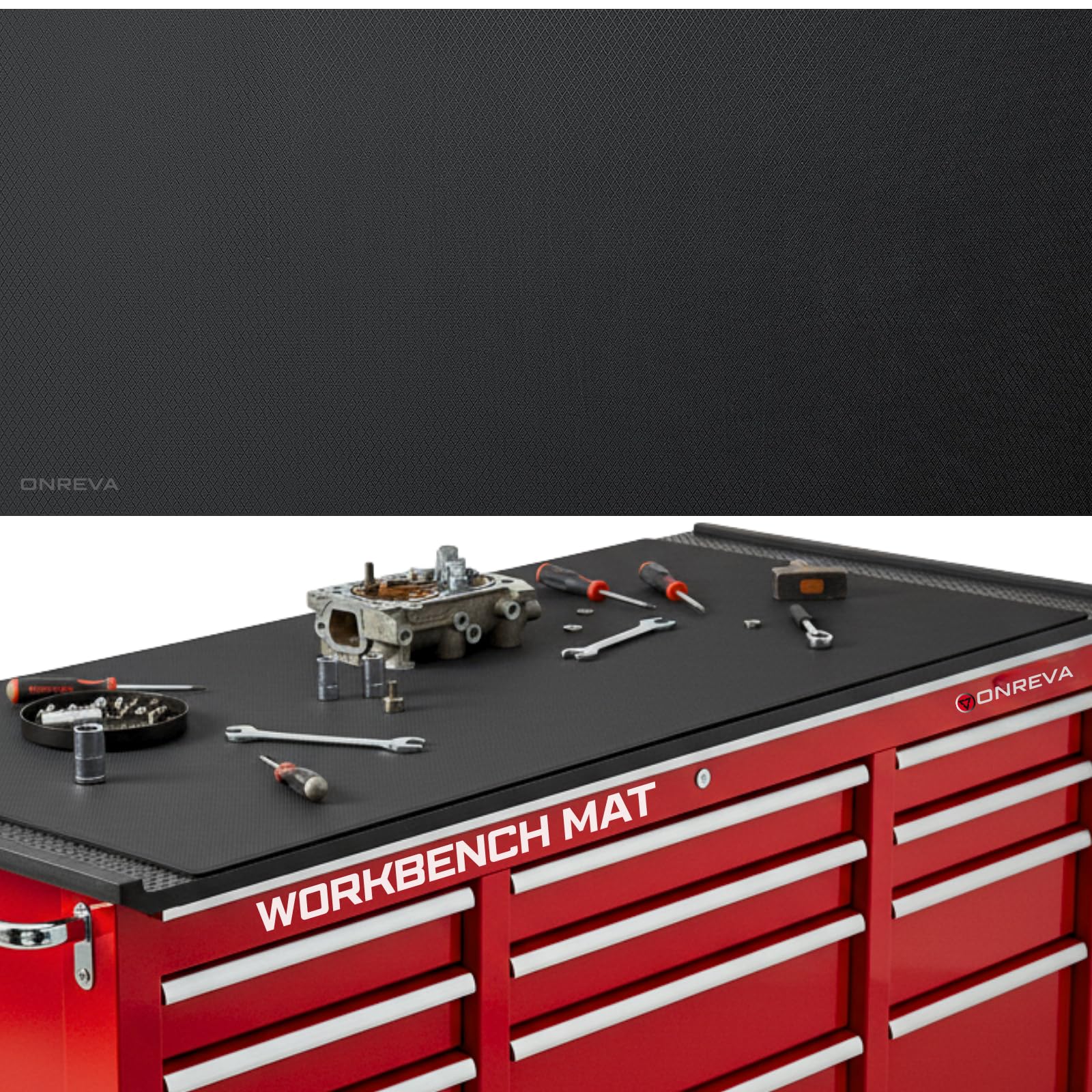 Amazon.com: ONREVA Workbench Mat 24X72 Inches, EVA Rubber Work Mat