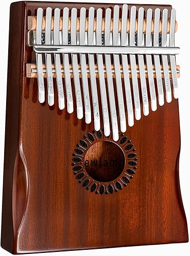 Kalimba - Piano de pulgar de 17 teclas, piano portátil de dedo Mbira, regalos para niños y adultos principiantes