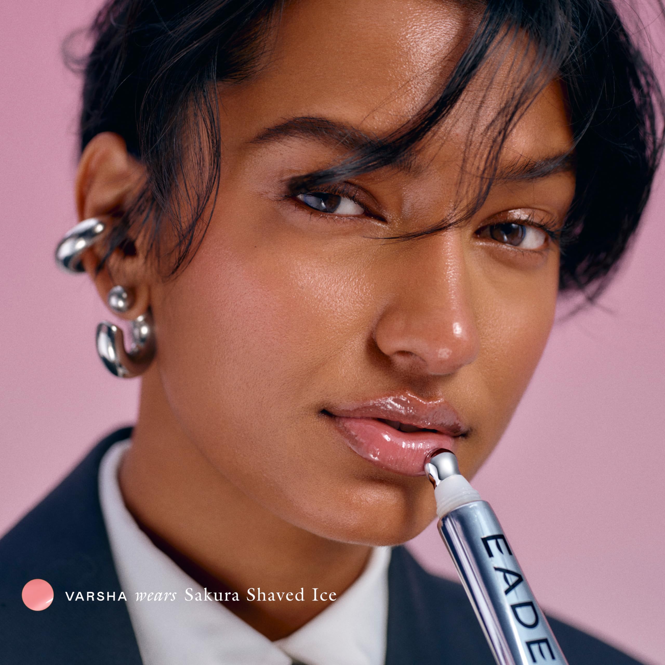 EADEM Le Chouchou Lip Softening Balm, Lip Gloss for Women, Plumper & Mask for Lips, Overnight Hydrating & Moisturizing Luxury Lip Balm, 0.5 oz, Sakura Shaved Ice - 5