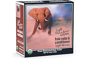 Light Mountain: Luxurious Henna Hair Color & Conditioner for a Vibrant, Natural Transformation