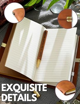 InnoBeta Tech Gifts for Men, IT Tech Guys Geek Programmer, 7.8x5 Embossed Refillable Notebook with Pen, Perfect for Christmas & Birthday