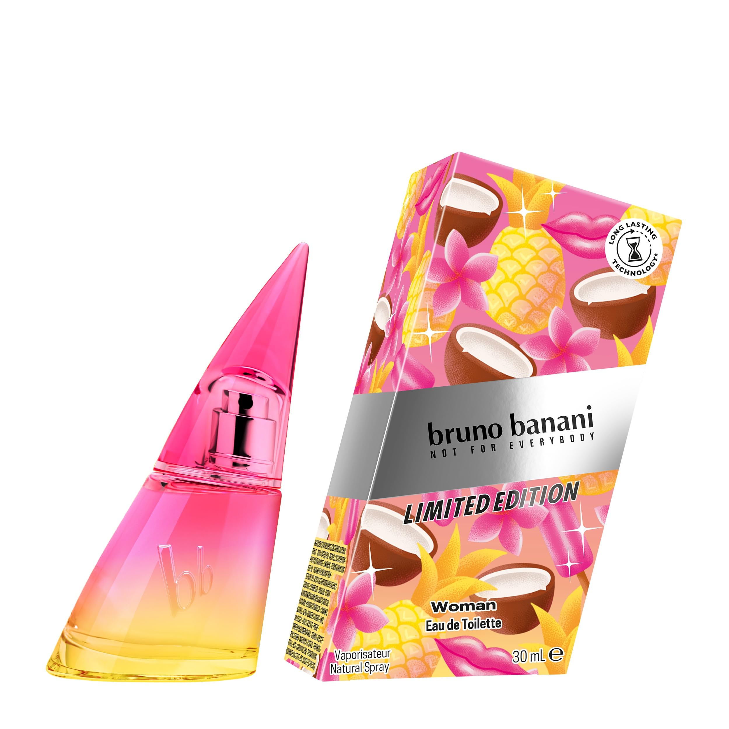 bruno banani Woman Summer Limited Edition damska woda toaletowa o kwiatowo-owocowym zapachu, 30 ml