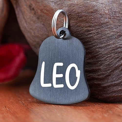 Miniatura 10 de Ultra Joys Etiqueta de identificación para perro, etiqueta de identificación personalizada para mascotas para perros y gatos, etiquetas de perro