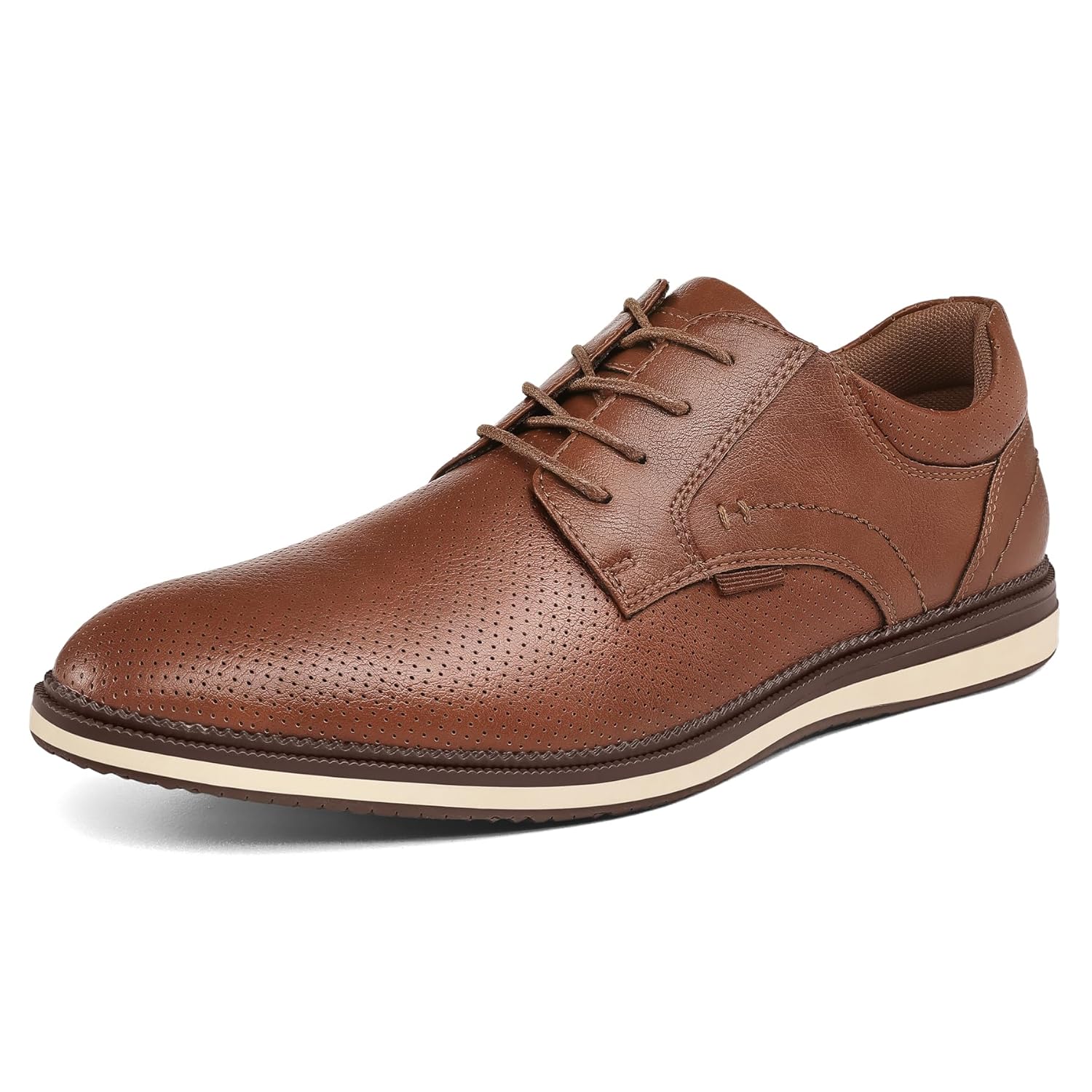Mens Casual Dress Oxfords Shoes Lace-Up Business Casual Sneakers