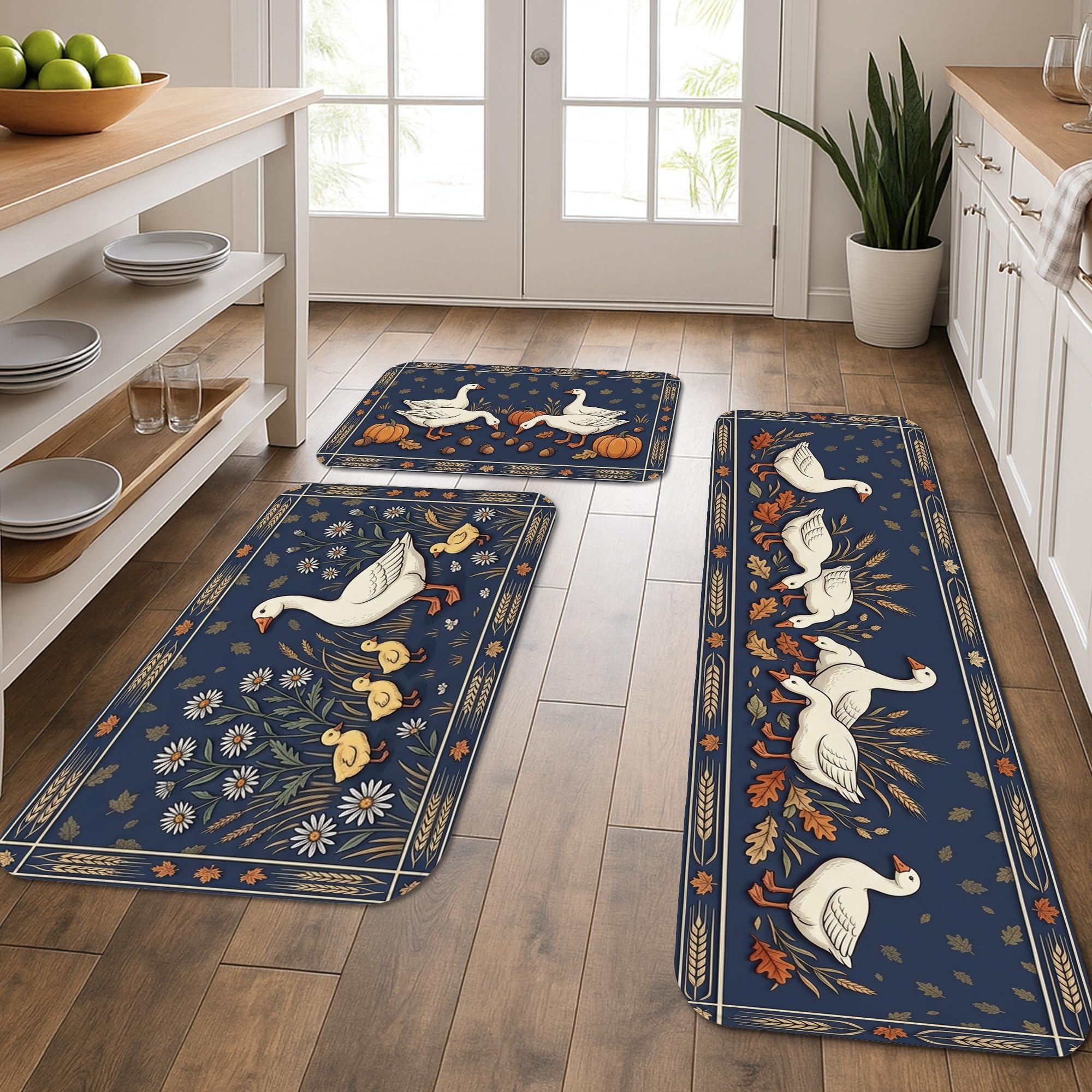 Tapis de cuisine confortable et lavable contre la fatigue