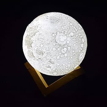 moon‼️ Buy RITEDEAL Moon lamp 11cm Size with Original NASA Moon