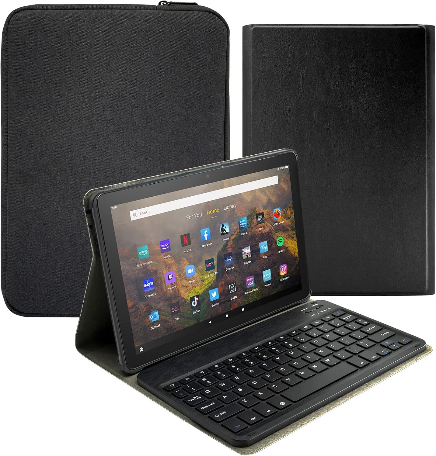 Fire HD 10 Keyboard Case Compatible for Amazon Kindle Fire