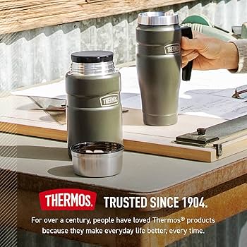 Amazon | THERMOS ステンレスキング 真空断熱フードジャー 24オンス Amazon | THERMOS ステンレスキング 真空断熱フードジャー 24オンス