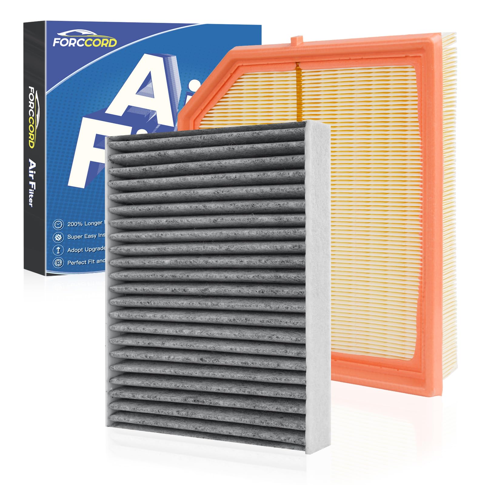 Cabin &amp; Engine Air Filter Combo for Volvo XC40 2.0L 2019-2026