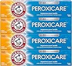 ARM & HAMMER Peroxicare Toothpaste for Gum Health, Baking Soda Toothpaste, Clean Mint, 6.0 oz (Pack of 4