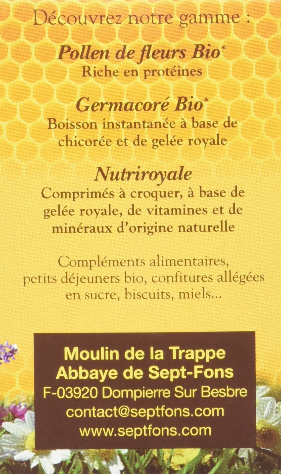 Gelée Royale Bio Non Congelée 25 g