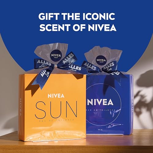 NIVEA SUN - Eau De Toilette Femme - Notes Estivales - Fragrance Crème Solaire Originale NIVEA SUN - Parfum Cheveux & Corps - Tous Types De Peaux - 30 ml - 6
