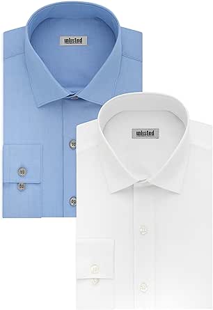 Kenneth Cole Men's Big & Tall Dress Shirt Big and Tall Solid