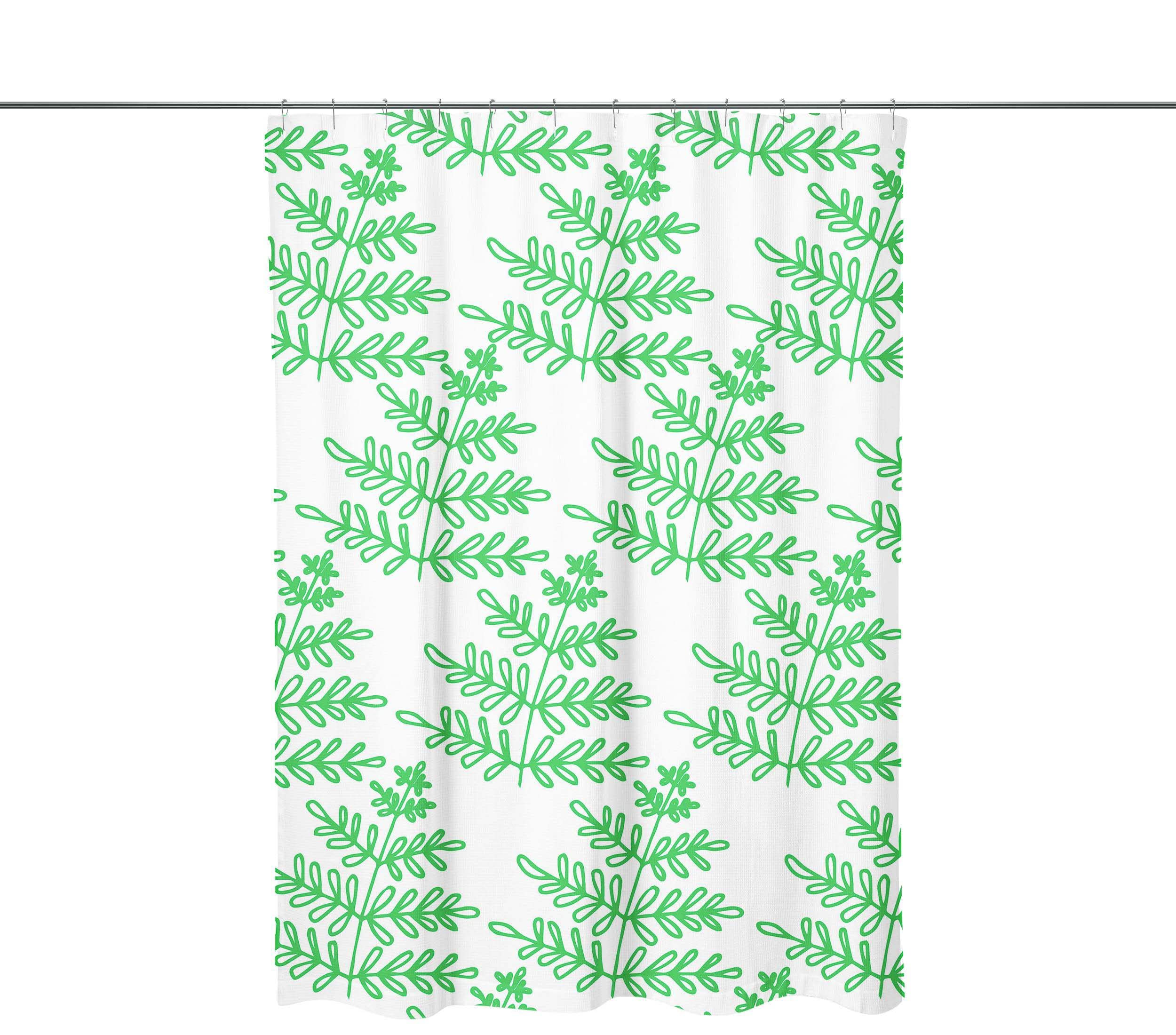 Bonamaison Shower Curtain, Polyester, Multicolor, 150x200