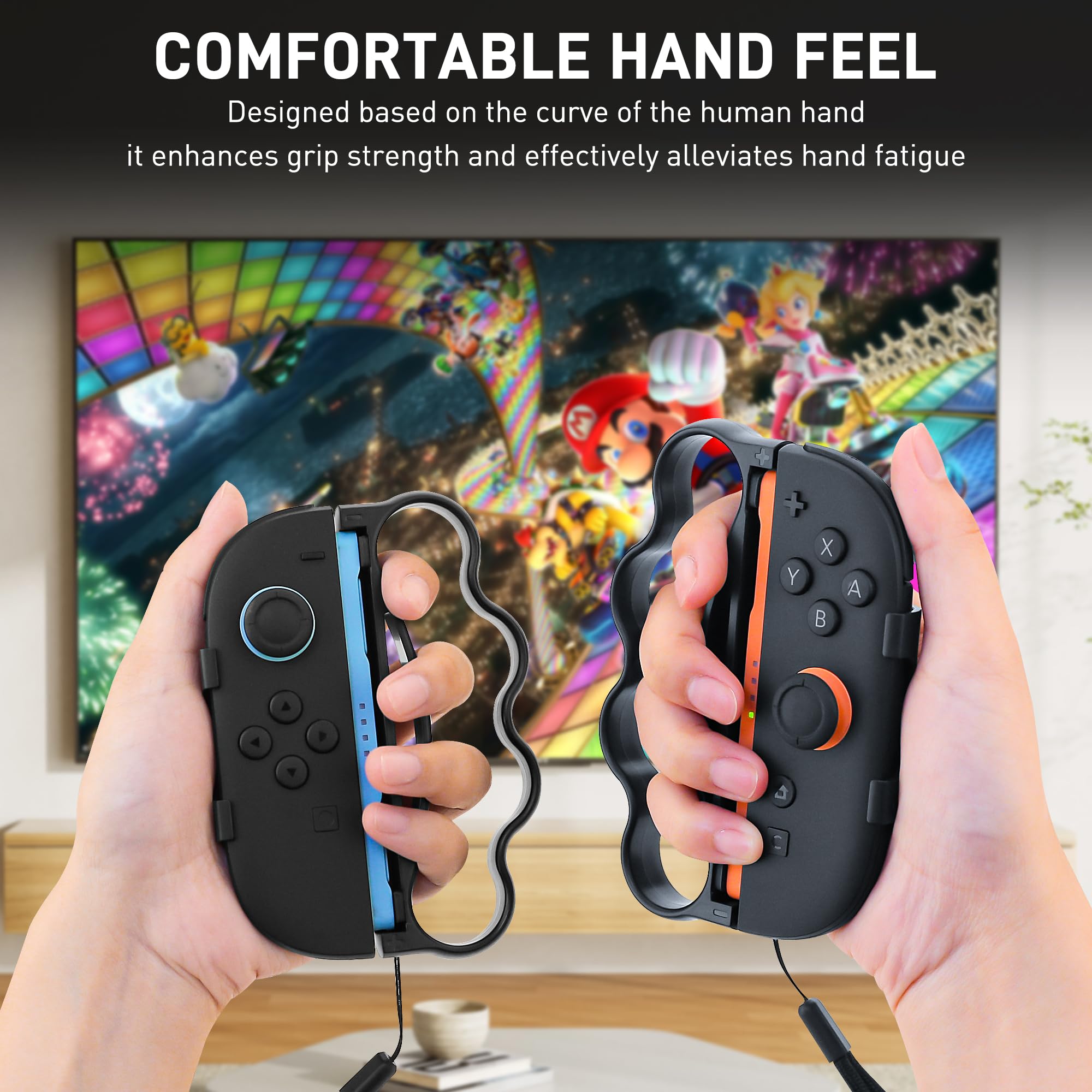 Manopole da boxe per Switch 2 SZ (nero-nero)