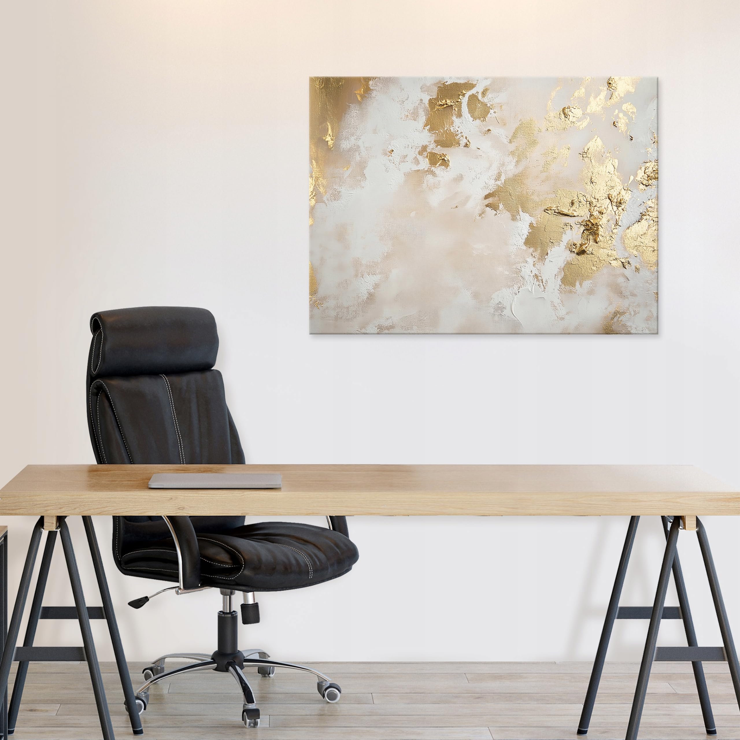 WallArena Leinwand Bilder 120x80 cm | Abstrakt, Leinwandbilder, Bild auf leinwand, Format: 120x80 cm (BxH) - einteilig auf Canvas Leinwand. Das Leinwand