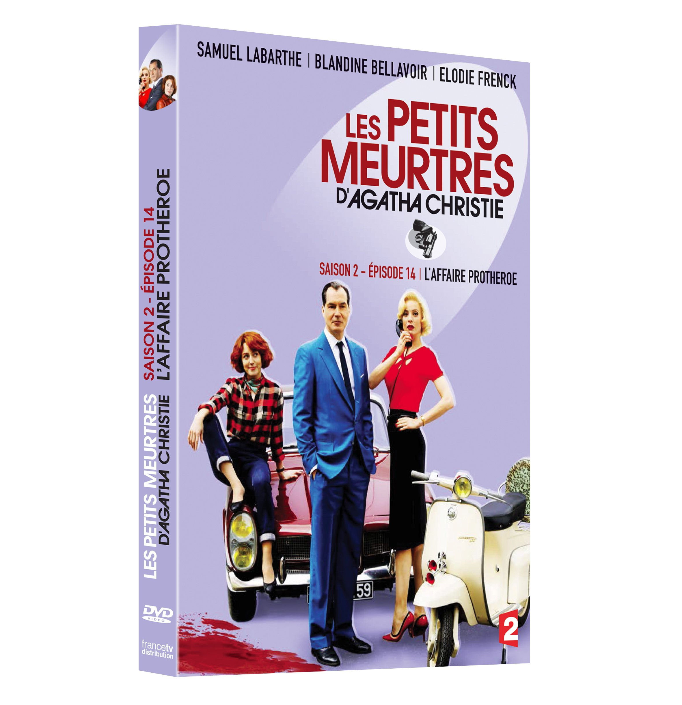 LES PETITS MEURTRES D'AGATHA CHRISTIE 14 - l'affaire Protheroe [DVD]