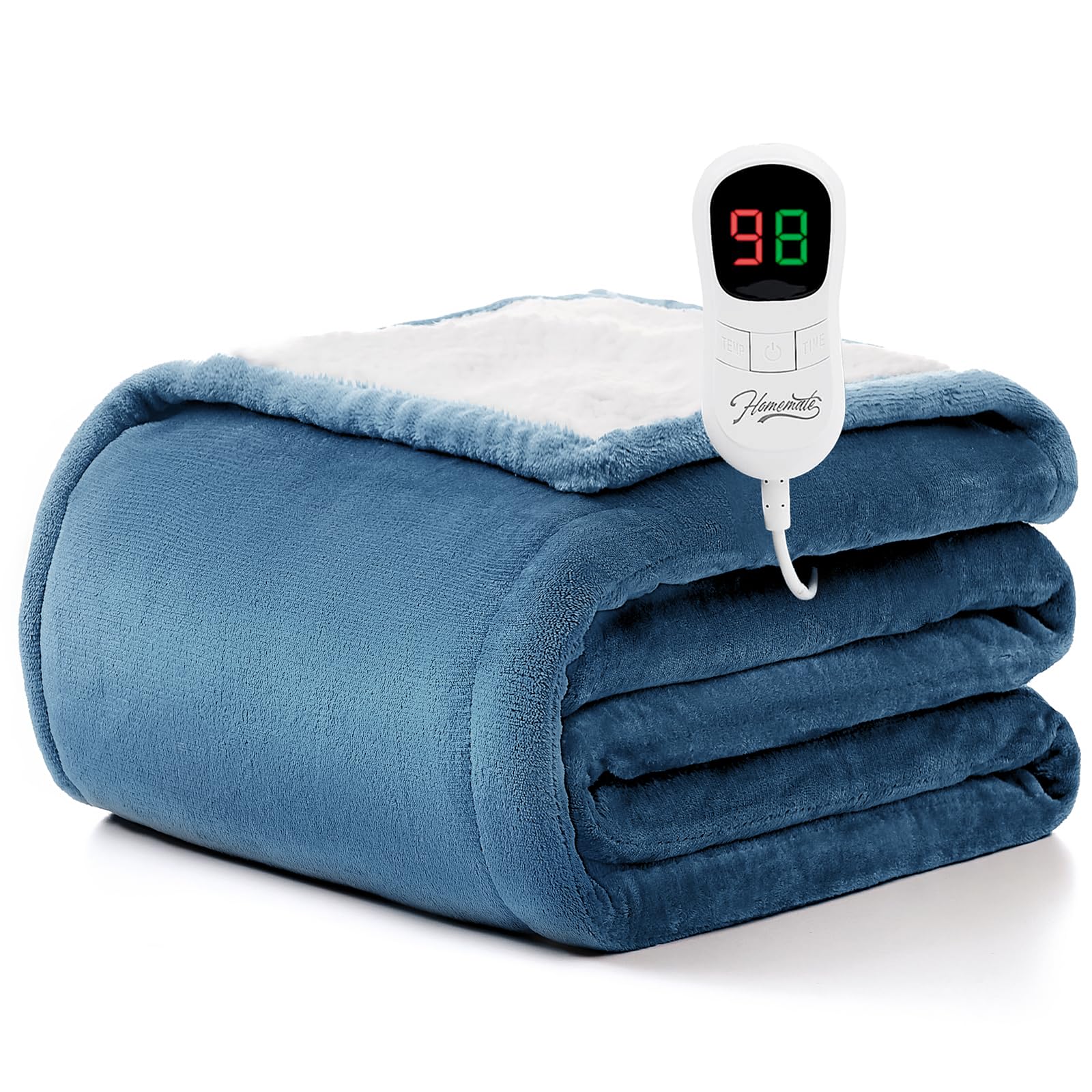 Homemate Heated Blanket Electric Throw sold price at auction in Canada