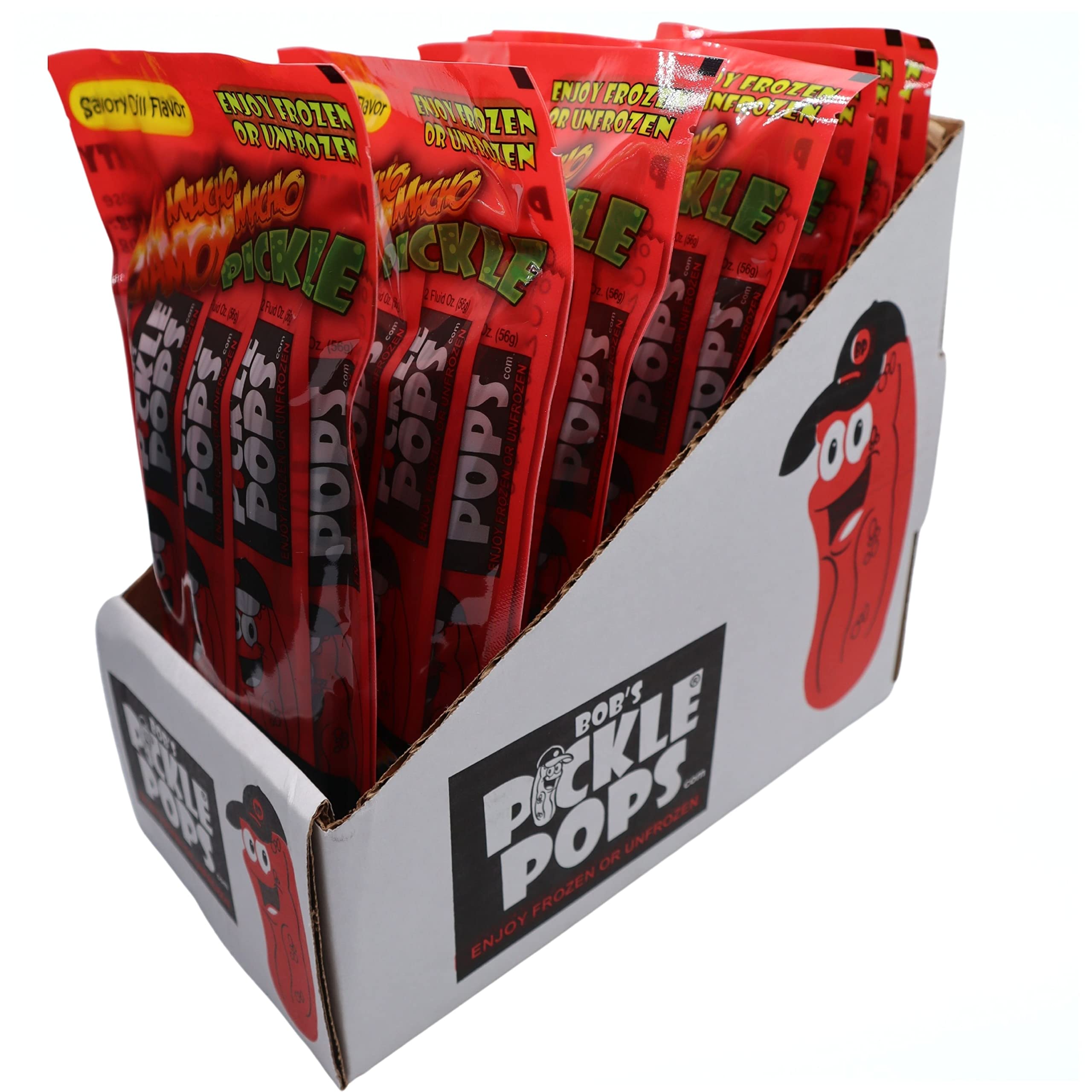 Bobs Pickle Pops Chamoy 7pk BB