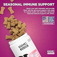 Vista 8 de GNC Pets Advanced Suplementos para perros, apoyo cardiovascular y masticables para la salud del corazón para perros, suplemento suave para mascotas