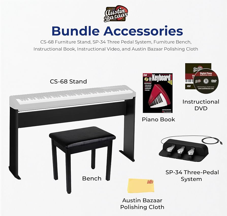 Amazon.com: Casio PX-S1100 Privia Digital Piano - Black Bundle