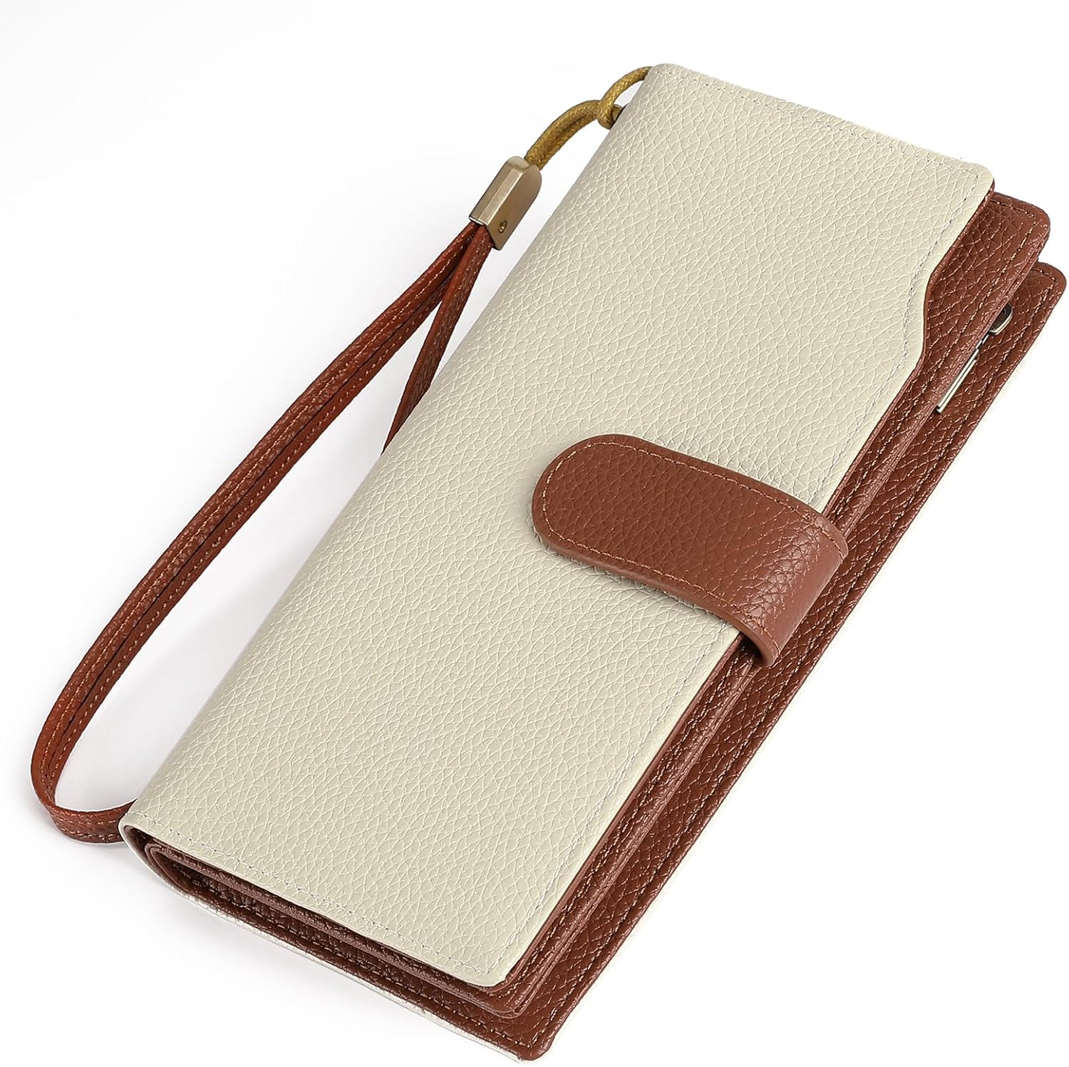 GAEKEAO Womens Wallets Large Capacity Leather Card Holder RFID Blocking Wristlet Clutch Long Travel Ladies Purse - Image 8