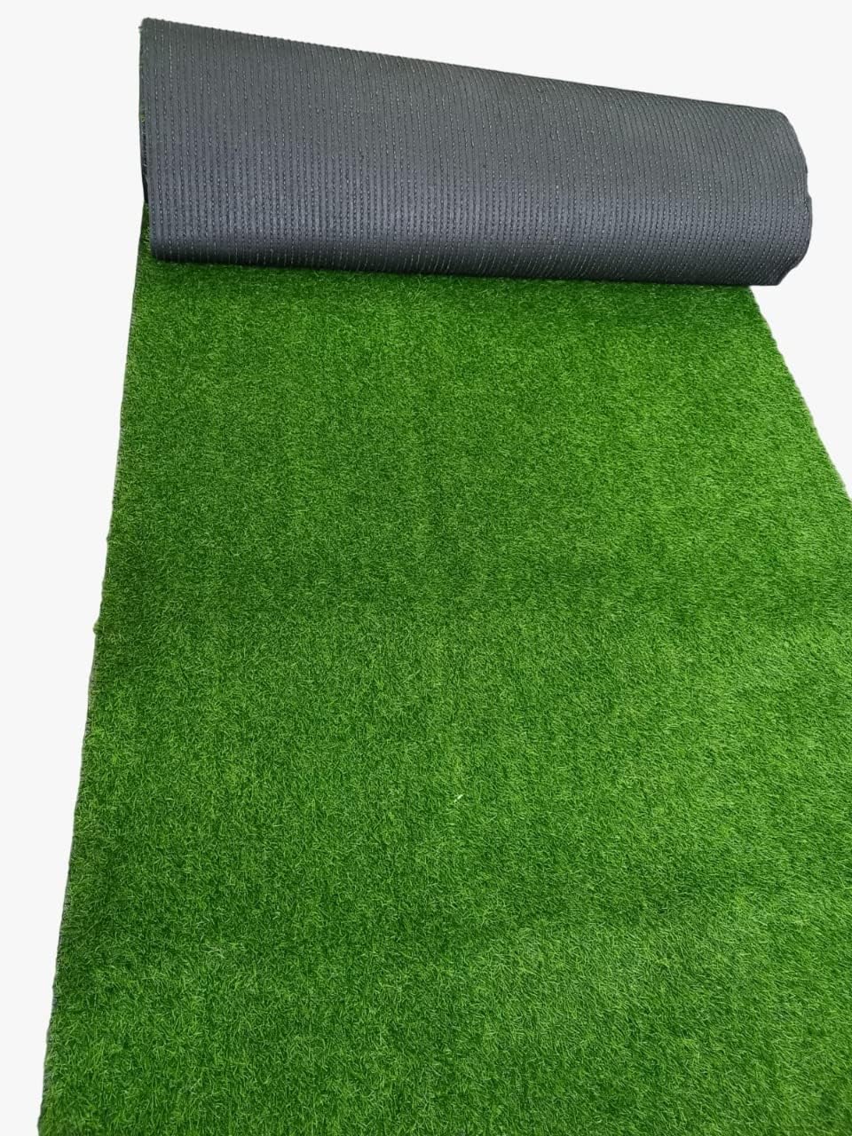 HBM 20 MM Artificial Grass Turf Indoor/Outdoor Rug Synthetic Lawn Grass Carpet, Easy Installation Multi-use Astroturf, Pets Dog Turf with Drain Holes (2FT X 3 FT)