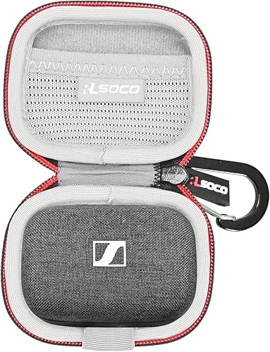 RLSOCO Estuche rígido para auriculares inteligentes Sennheiser Momentum True Wireless 43 (negro)