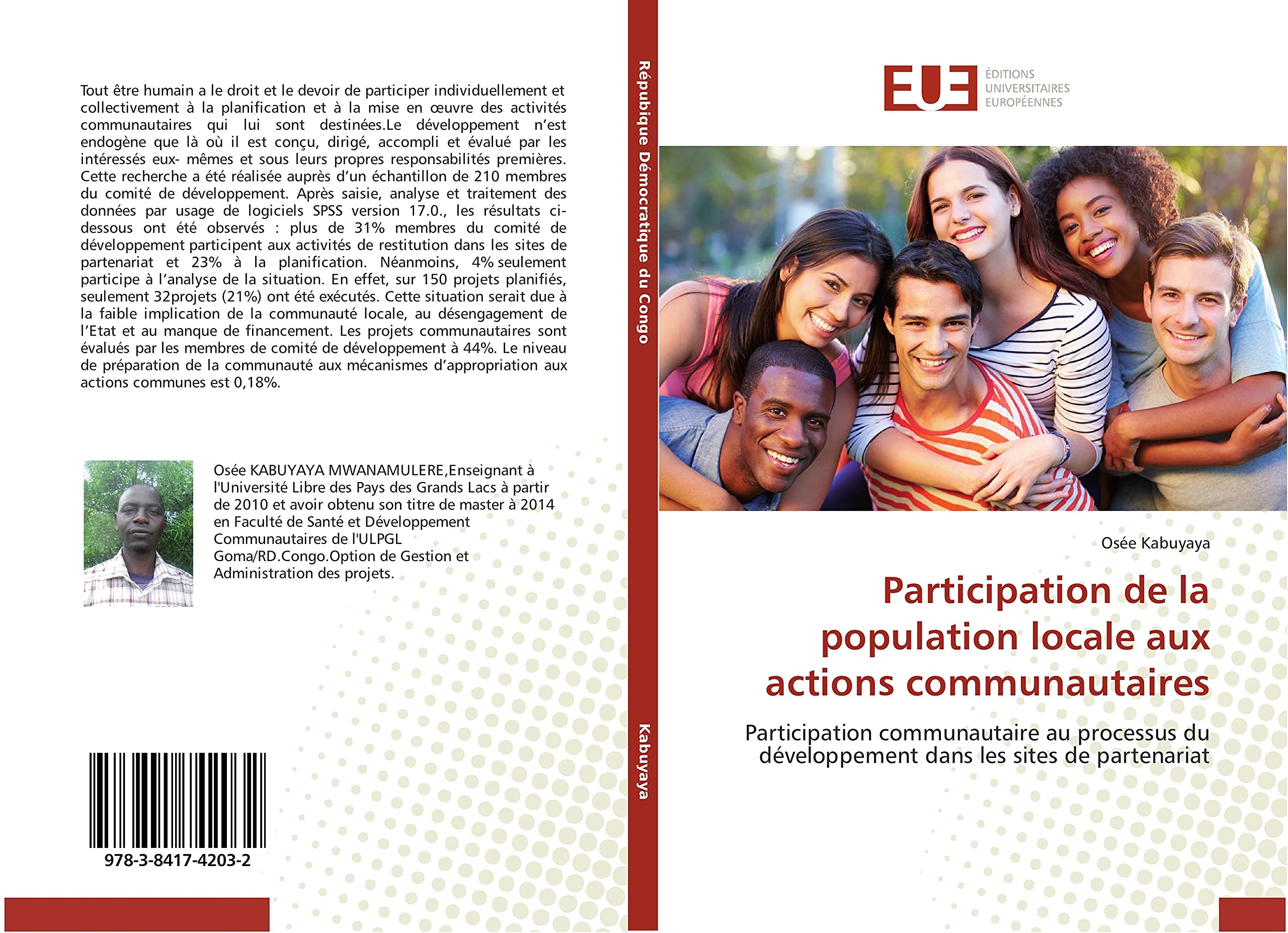 Participation de la population locale aux actions communautaires: Participation communautaire au processus du développement dans les sites de partenariat (Omn.Univ.Europ.)