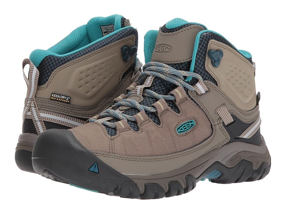 

Keen Targhee Exp Mid WP (Brindle/Blue Coral) Women's Shoes