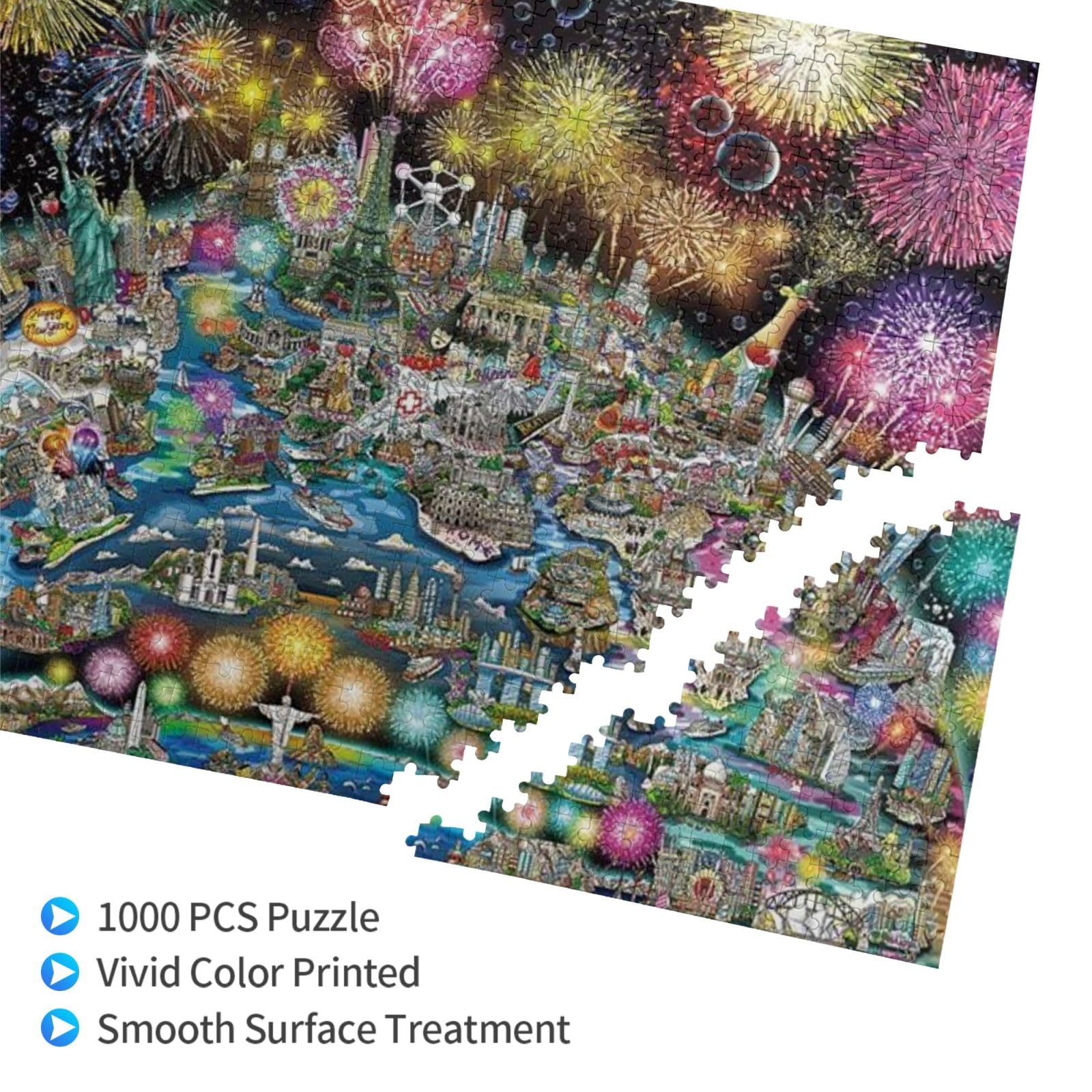 クリスマス パズル(1000ピース) Amazon | Crown Point Graphics クリスマスビレッジパズル