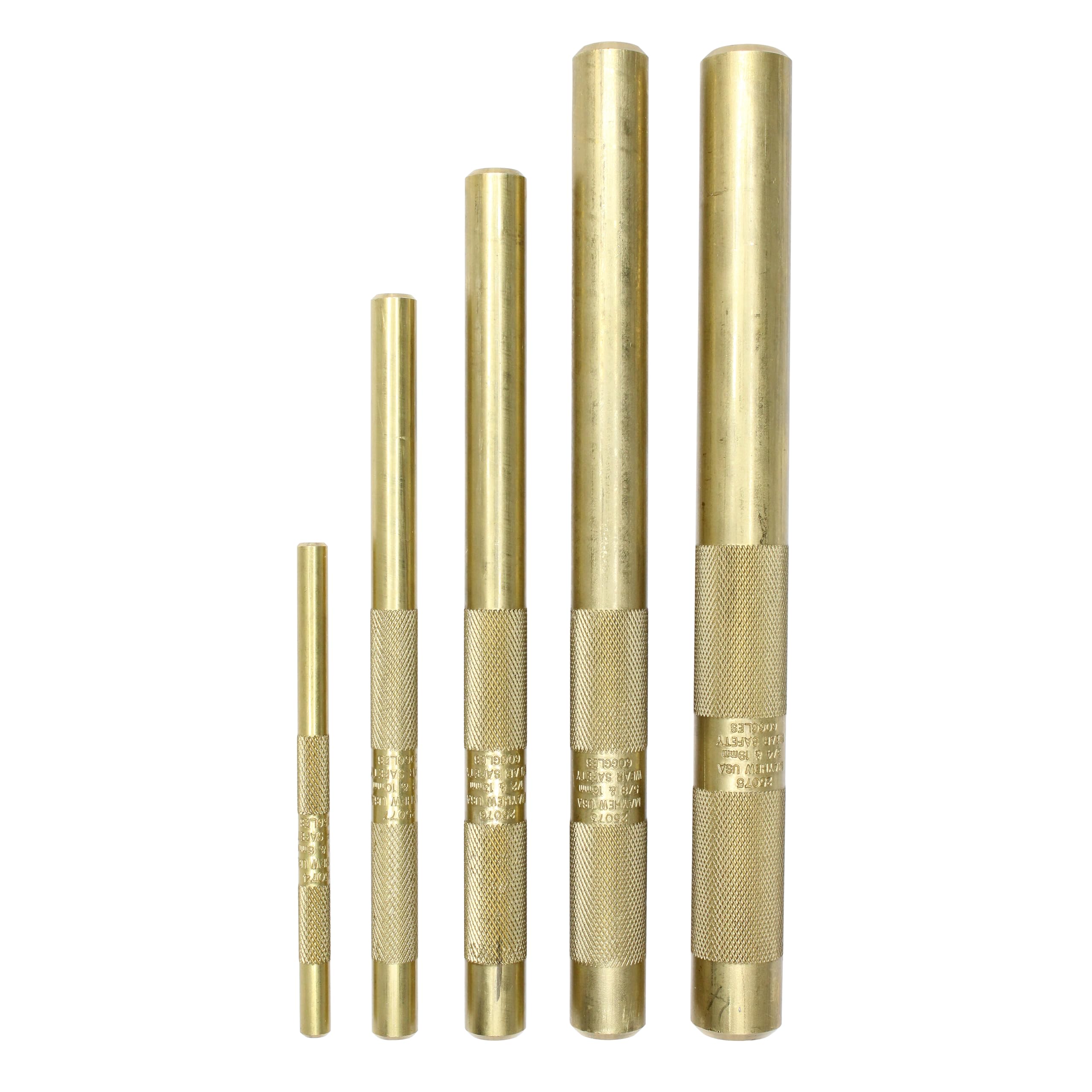 Mayhew Tools 67003 Brass Drift Punch, 5-Piece Set - Amazon.com