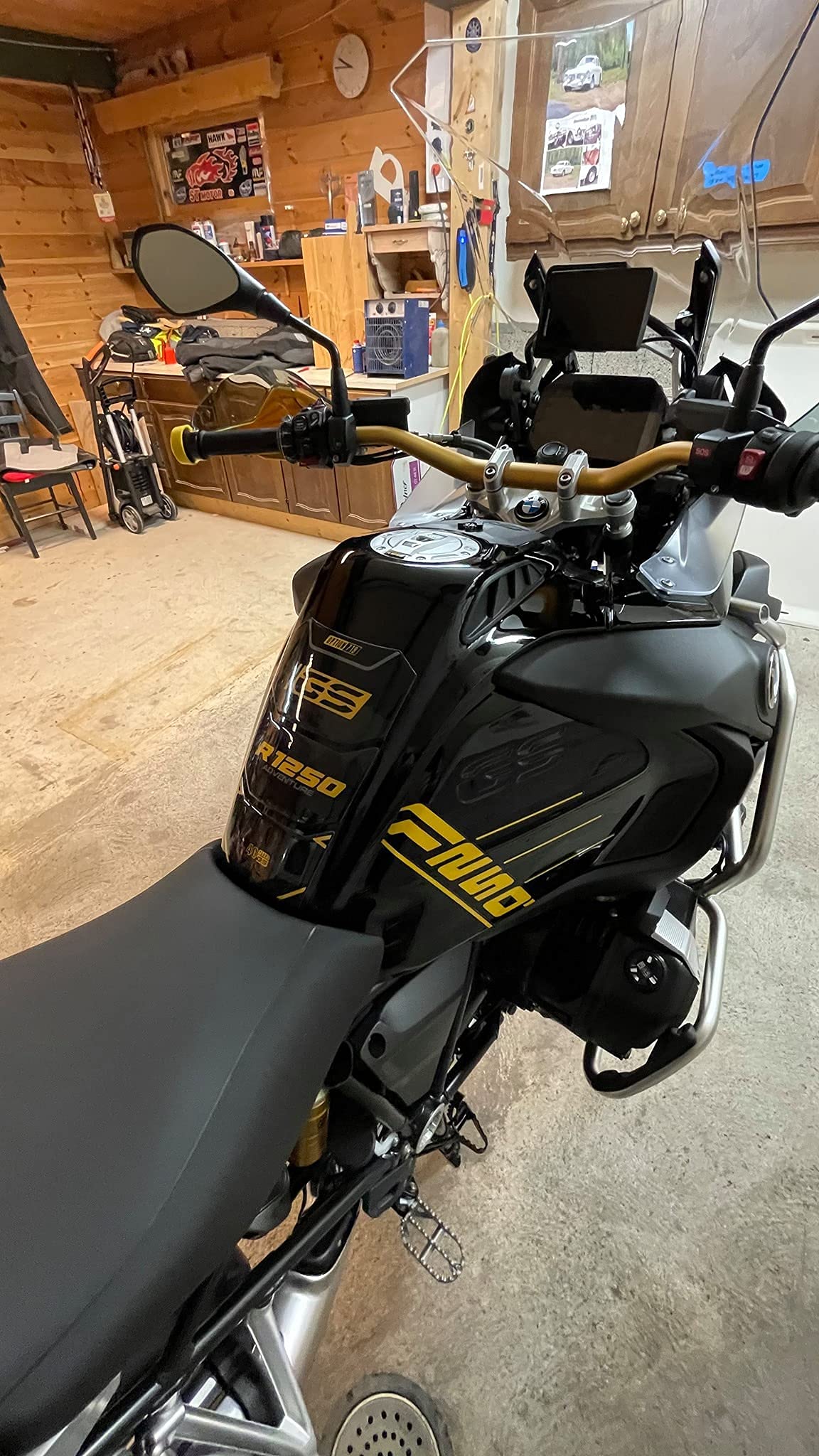 Tankpad Aufkleber 3D Harz Kompatibel Mit BMW R 1250 GS Trophy